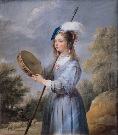 牧羊女 作者 大卫·特尼尔斯（David Teniers）