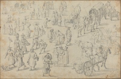市场数字的研究 作者 大卫·特尼尔斯（David Teniers）