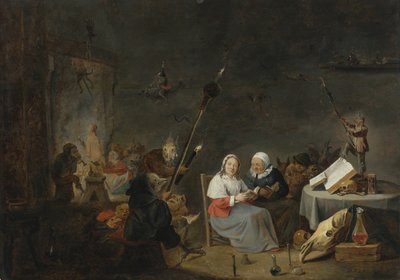 女巫安息日 作者 大卫·特尼尔斯（David Teniers）