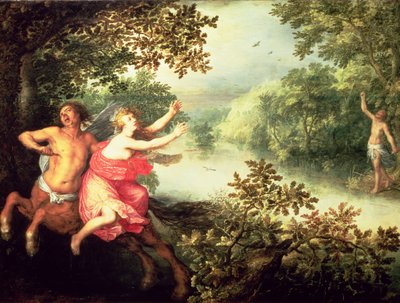 Hercules，Deianeira和半人马Nessus，1612（小组） 作者 戴维·温克布恩斯