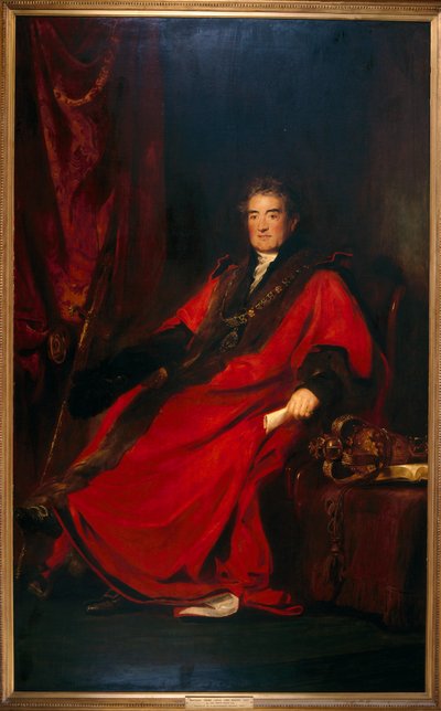马蒂亚斯-卢卡斯（Matthias Prime Lucas），1827年的市长和圣巴索洛缪医院的院长 作者 大卫威尔基