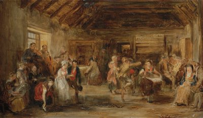 Penny Wedding，A Sketch，1830 作者 大卫威尔基