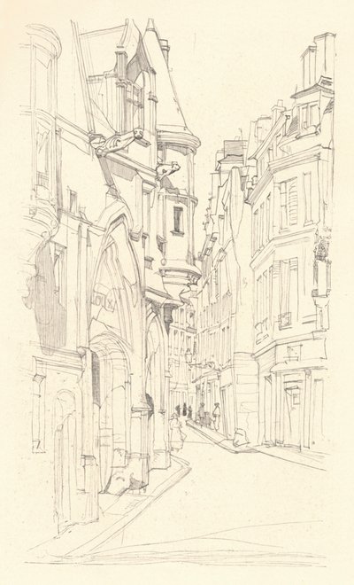 森斯酒店，1915年 作者 戴维·杨·卡梅伦