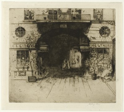 卡瓦利埃餐厅，巴黎套餐第五盘 作者 戴维·杨·卡梅伦