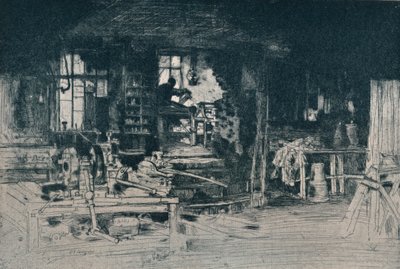 斯特灵工作室，1905年。 作者 戴维·杨·卡梅伦
