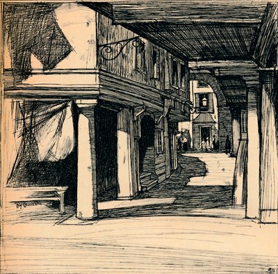 威尼斯街，1900 作者 戴维·杨·卡梅伦