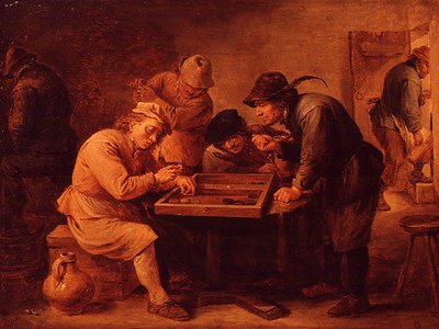 Tric-Trac游戏 作者 大卫·特尼尔斯（David Teniers）