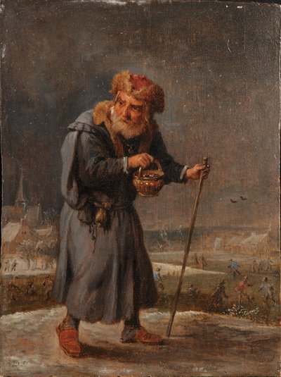 四个季节的寓言：冬天 作者 大卫·特尼尔斯（David Teniers）