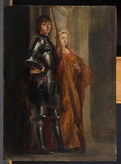 圣安东尼和塞西莉亚（Antonello da Messina） 作者 大卫·特尼尔斯（David Teniers）