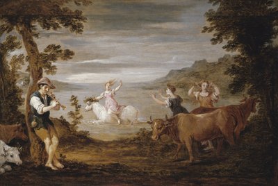 欧罗巴强奸案，1654-56年 作者 大卫·特尼尔斯（David Teniers）