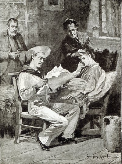 The Village Hero，来自1891年的“休闲时光” 作者 戴维森·诺尔斯