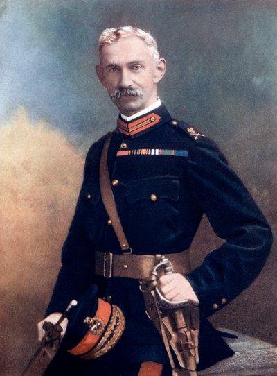 G-巴顿少将，指挥第六步兵旅，1902年 作者 德本纳姆和史密斯