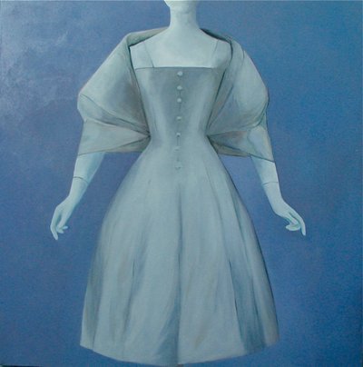 银装》，2004 年（布面油画） 作者 黛博拉·史蒂文森