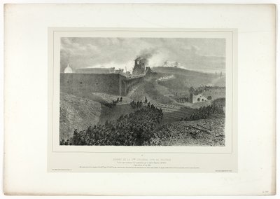 被称为支援部队的第三纵队出发，选自《意大利回忆：罗马拓展》（Souvenirs d