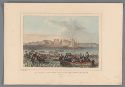 Fransen veroveren het Vlaams Hoofd，1832 年
法国人占据了佛兰德斯之首（作品名称）
Dessins faits d