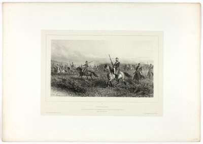 侦察》，选自《意大利纪念品：罗马探险 作者 Denis-Auguste-Marie Raffet