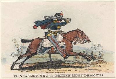 “英国轻龙骑兵的新装束”（蚀刻版） 作者 丹尼斯·戴顿