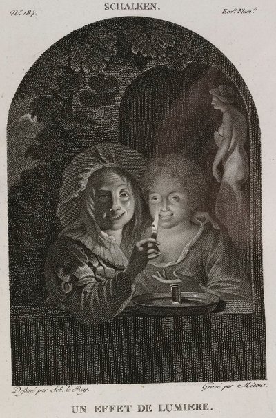 Denis-Sébastien Leroy et Mécou - 光的效果，在沙尔肯之后创作 - 1802-1815 作者 丹尼斯·塞巴斯蒂安·勒罗伊
