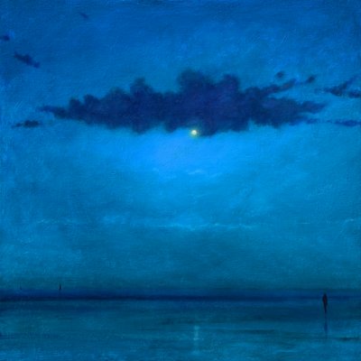 平静的幻觉，2022（布面油画） 作者 德里克·哈尔