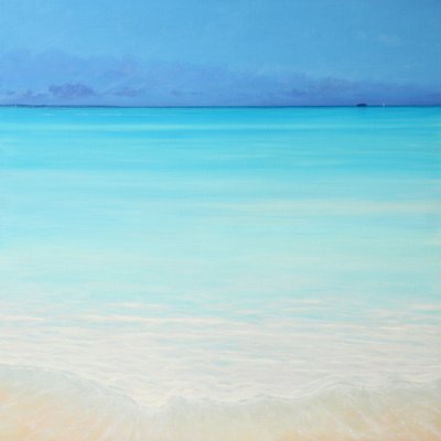 观看别摇滚，2008 年（布面油画） 作者 德里克·哈尔