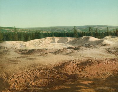 油漆罐，黄石国家公园，c.1902（photochrom） 作者 底特律摄影公司