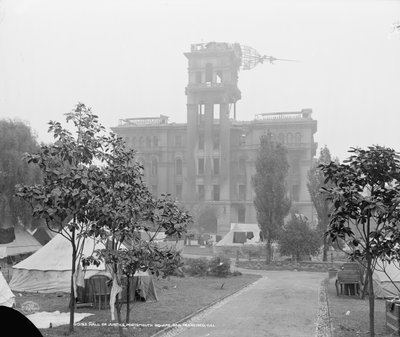 Hall of Justice, Portsmouth Square, San Francisco 作者 底特律出版公司