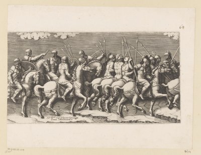 武装骑兵队伍（中段） 作者 黛安娜·曼图亚纳