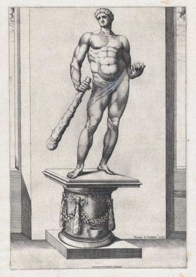 Speculum Romanae Magnificentiae: Hercules with the apples of the Hesperides, 1581., 1581. 作者 黛安娜·曼图亚纳