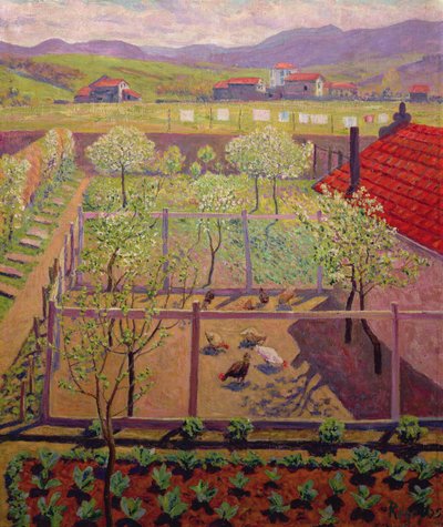 鸡舍 作者 Diario或Dario de Regoyos y Valdes