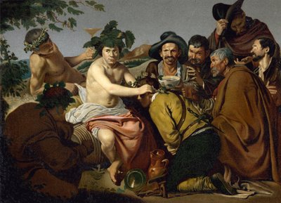 巴克斯的胜利 (chromolitho) 作者 迭戈·罗德里格斯·席尔瓦（Velazquez）（之后）