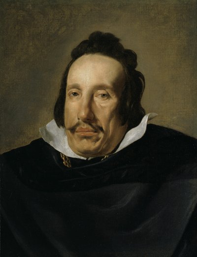 一个人，c.1623-30 作者 Diego Velázquez