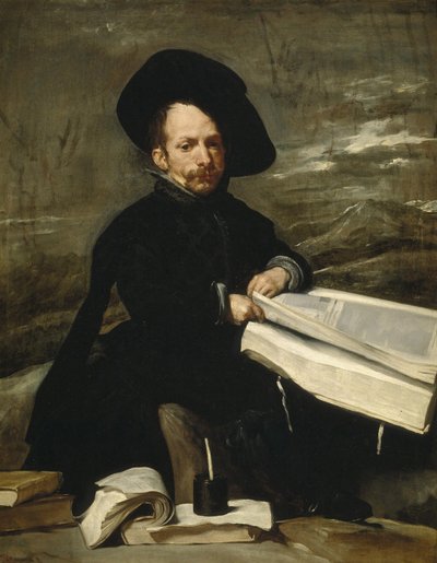 小丑Diego de Acedo的肖像，名为“el Primo”，1644年 作者 迭戈委拉斯开兹