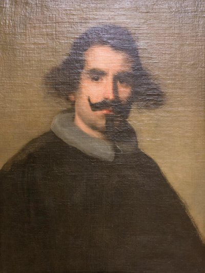 自画像，约 1649-51 年（布面油画） 作者 迭戈委拉斯开兹