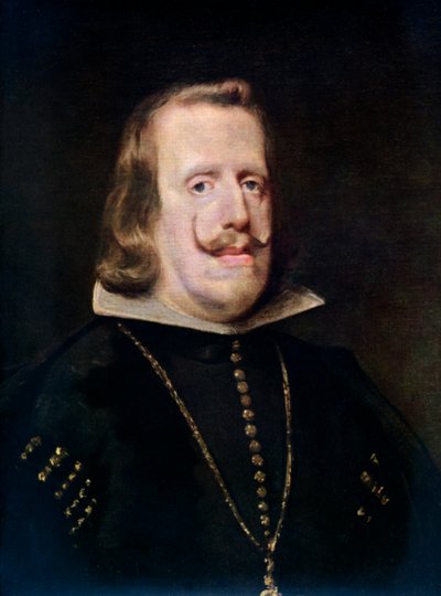 西班牙的菲利普四世（Philip IV），c1656，1912年。 作者 迭戈委拉斯开兹
