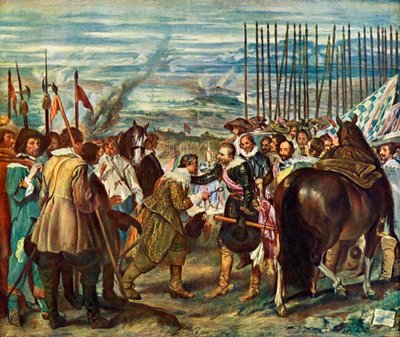 布雷达·兰萨斯（Breda Las Lanzas）投降，1634-1635年。 作者 迭戈委拉斯开兹