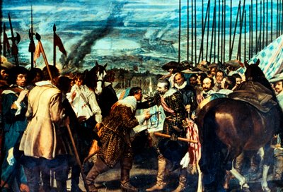 削减布雷达》，三十年战争，1625年，17世纪 作者 迭戈委拉斯开兹