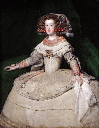 西班牙的步兵玛丽亚·特蕾莎（Maria Theresa），1650年代 作者 迭戈委拉斯开兹