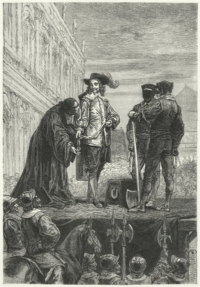 查理一世国王的死刑，1649年 作者 Diogene Ulysse拿破仑·梅拉特