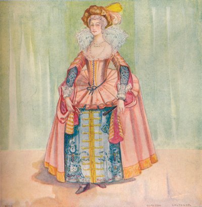 詹姆斯一世时代的女人，1907年 作者 迪翁·克莱顿·卡尔斯洛普