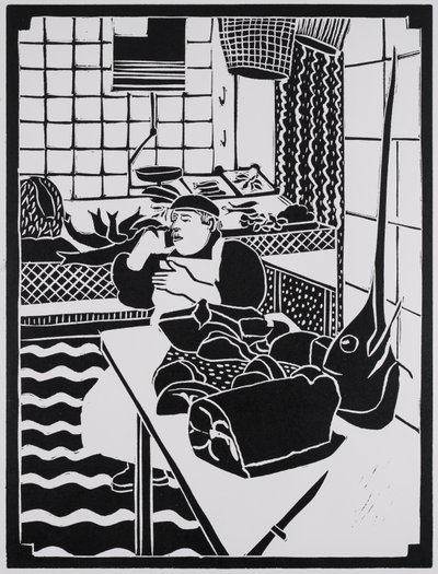 待售的鱼，西西里岛，2025 年（连环画） 作者 