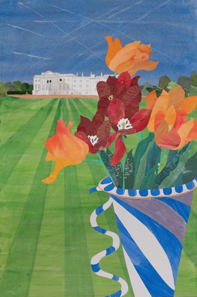 家，戈尔汉布里（拼贴画） 作者 