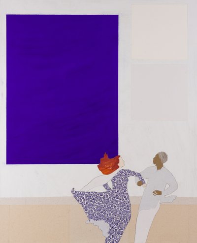 克莱因激励舞蹈，2020 年（拼贴画） 作者 