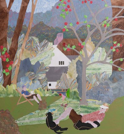 九月度假（拼贴画） 作者 