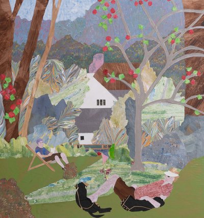 2023 年 9 月度假（拼贴画） 作者 