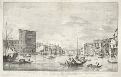 威尼斯大运河 作者 弗朗切斯科·瓜迪（Francesco Guardi）