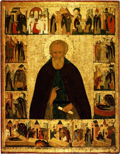 圣德米特里·普鲁鲁茨基（Saint Dmitry Prilutsky）生平，约1503年 作者 狄俄尼修斯