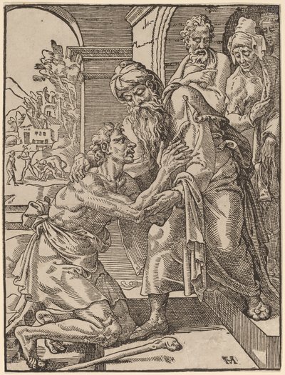 浪子的回归 作者 Dirck Volckertz Coornhert 在 Maerten van Heemskerck 之后