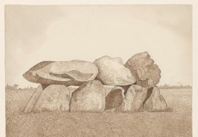 泰纳洛附近的 Hunebed 作者 德克·阿诺杜斯·塔文拉特