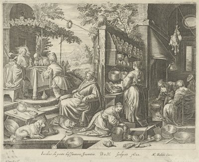 在以马忤斯用餐 作者 哈科波·巴萨诺（Jacopo Bassano）