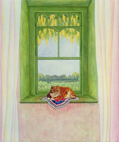 金链花猫 作者 迪兹